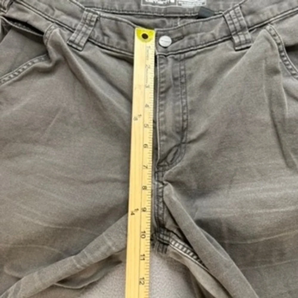 Carhartt Work Pant Mens 34x30 (FIT 34x27) Rugged Flex Relaxed Fit Canvas Utility